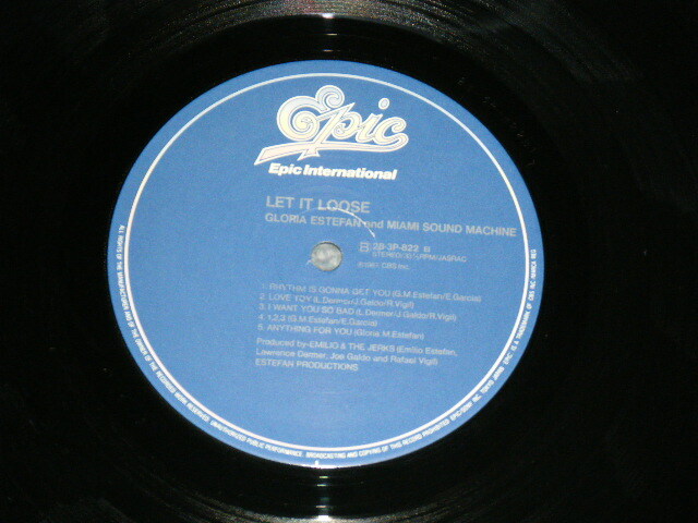 Gloria Estefan - gloria! 限定版 BLUE VINYL Gloria Estefan – Gloria! – Vinyl (Blue Vinyl, LP, Album