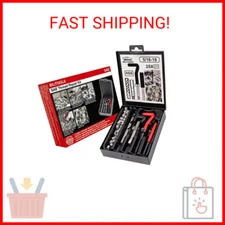 BILITOOLS 5/16-18 inch Thread Repair Kit, HSS Drill Helicoil Repair Kit SAE