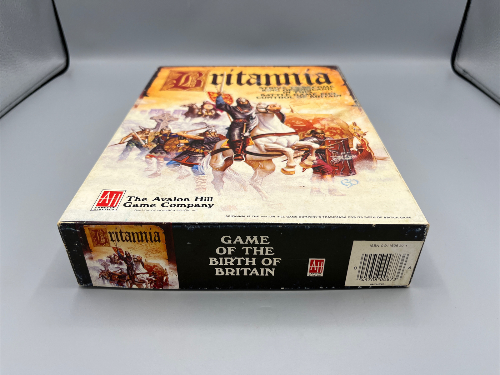 Avalon Hill Bookcase Game 873 Britannia 1987 War Strategy Britain Risk