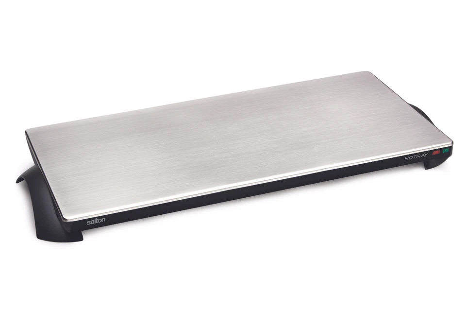 Bandeja de calentamiento eléctrica Salton con control automático de temperatura, mantiene los alimentos calientes Foto 4 de 4
