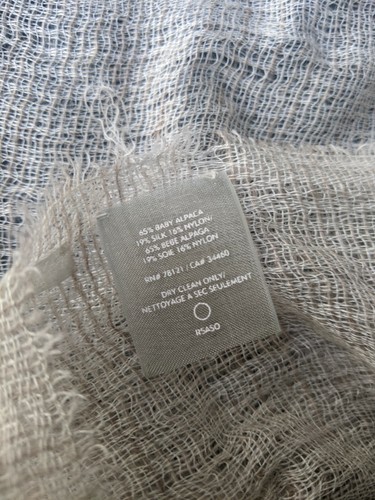 Winter Fall Unisex Cotton Acrylic Cashmere Synthetic Wrap - Picture 5 of 11