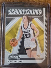2024 Panini Caitlin Clark Collection School Colors #SC2 Iowa Hawkeyes Fever
