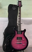 Daisy Rock Stardust Elite Midnight Purple Burst Electric Guitar Bundle