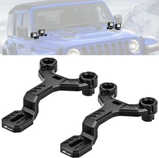 Nilight Dual Light Mounting Bracket for 2018-2023 Wrangler JL/JLU