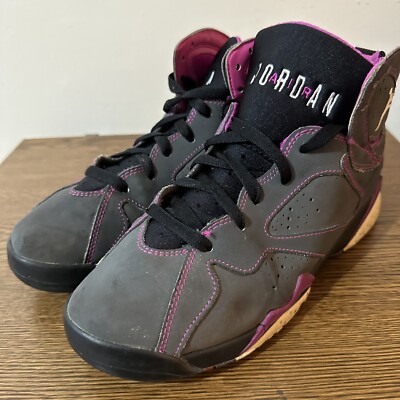 NIKE AIR JORDAN 7 Retro GS Valentine's Day Shoes Size 7.5Y 705417