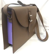 Meli Melo Thela Prep Spex Medium Bag Amazing Brown & Purple Adjustable Strap Euc
