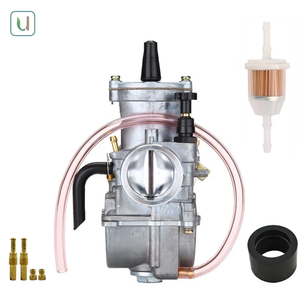 Carburetor + Air Filter For 50CC 110CC 125CC 150CC 200CC 500CC 4 Stoke ATV Quad - Image 3 of 4