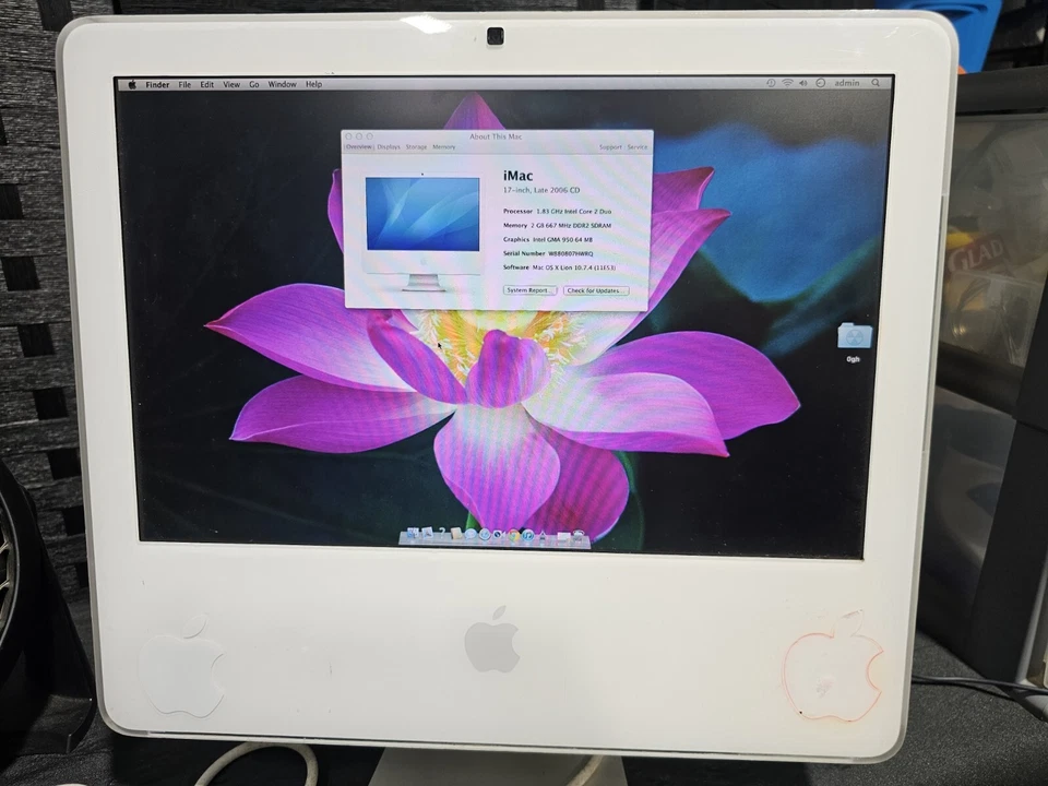 Late 2006 iMac 17" 1.83GHz Intel Core 2 Duo PLEASE READ - Image 2 of 4