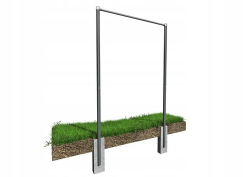 Palestra Stazionaria per Giardino Barra Trazioni + DIP Station Pull Up Bar - Foto 2 di 4