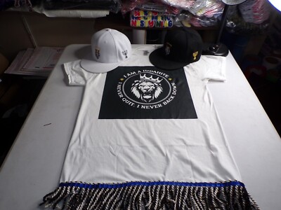 I Am' a Judahite I Never Quit I Never Back Down White Tee