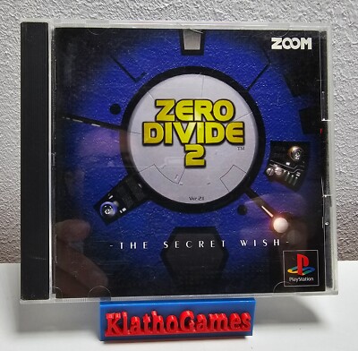 PS1 / Sony Playstation 1 - ZERO DIVIDE 2  JAPAN mit OVP+Anl.+Spine B4470