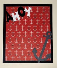 Pirate Ahoy Mat. Scrapbook, Card making Paper Piecing