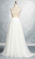 2637 ALFRED ANGELO SAPPHIRE IVORY  SZ 10 595 WEDDING GOWN DRESS