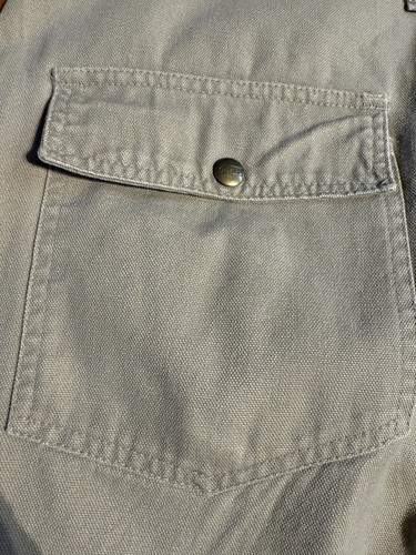 Vintage Walls Canvas Brush Hunting Pants Size 36x31 Made in USA EUC Two Tone - Picture 9 of 10