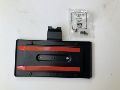OEM 2025+ Tesla Model Y Juniper Front License Plate Bracket Panel