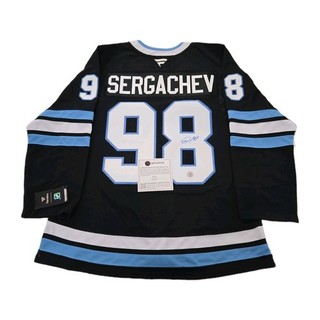 Mikhail Sergachev Signed Utah Mammoth Home Jersey w/COA