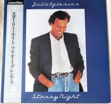 Julio Iglesias Laserdisc Starry Night Live Concert Greek JAPAN LD OBI ESLU-102