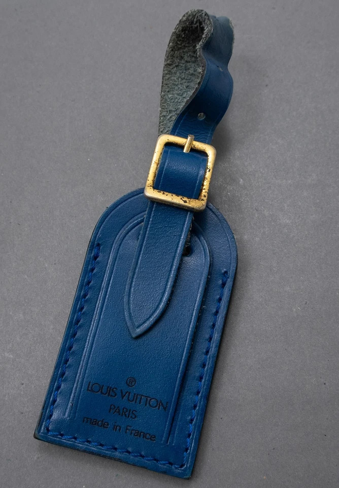 LOUIS VUITTON EPI PM ADRESSANHÄNGER NAMENSSCHILD TASCHE BAG NAME TAG ID ANHÄNGER