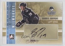 2011-12 ITG Heroes and Prospects Auto Gabriel Bourque #A-GB Auto 0a2