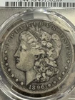 1896-S Morgan Silver Dollar, Better Date, PCGS VF Detail, Free shipping