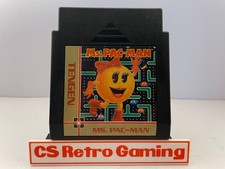 Ms. Pac-Man (Nintendo NES) Authentic Cleaned Tested Working Free Shipping