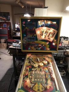 Stern Hot Hand Pinball Machine Original Vintage Collectible Classic Arcade Game