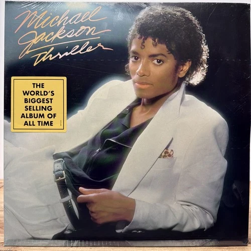 Michael Jackson - Thriller Black Color Vinyl w/Gatefold Jacket **NEW/SEALED**