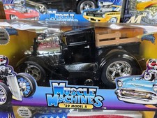 Muscle Machines 1929 29 Ford Model A Pickup Truck Custom Rod 118 Scale Diecast