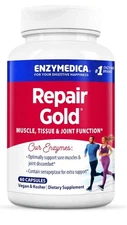 Enzymedica Repair Gold Proteolytic Enzymes Joint Support Supplement 60 Capsules