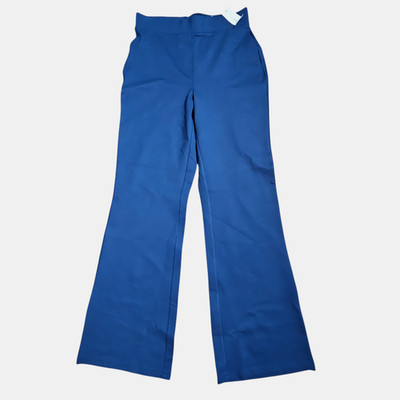 NY&C New York & Company Pull-On Flared Trouser Pants S Petite Minimalist NWT