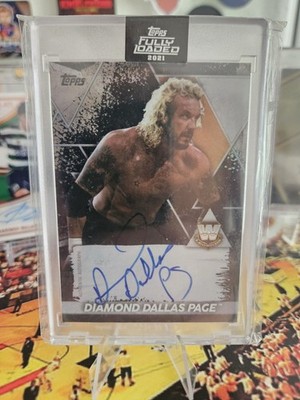 Diamond Dallas Page Legend Autograph/50 ON CARD 2021 Topps Fully Loaded WWE 
