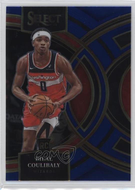 2023-24 Panini Select Premier Level Blue Bilal Coulibaly #131 Rookie RC 09wc