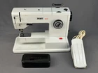 PFAFF 1222 Heavy Duty Sewing Machine With Pedal + Attachments; Works