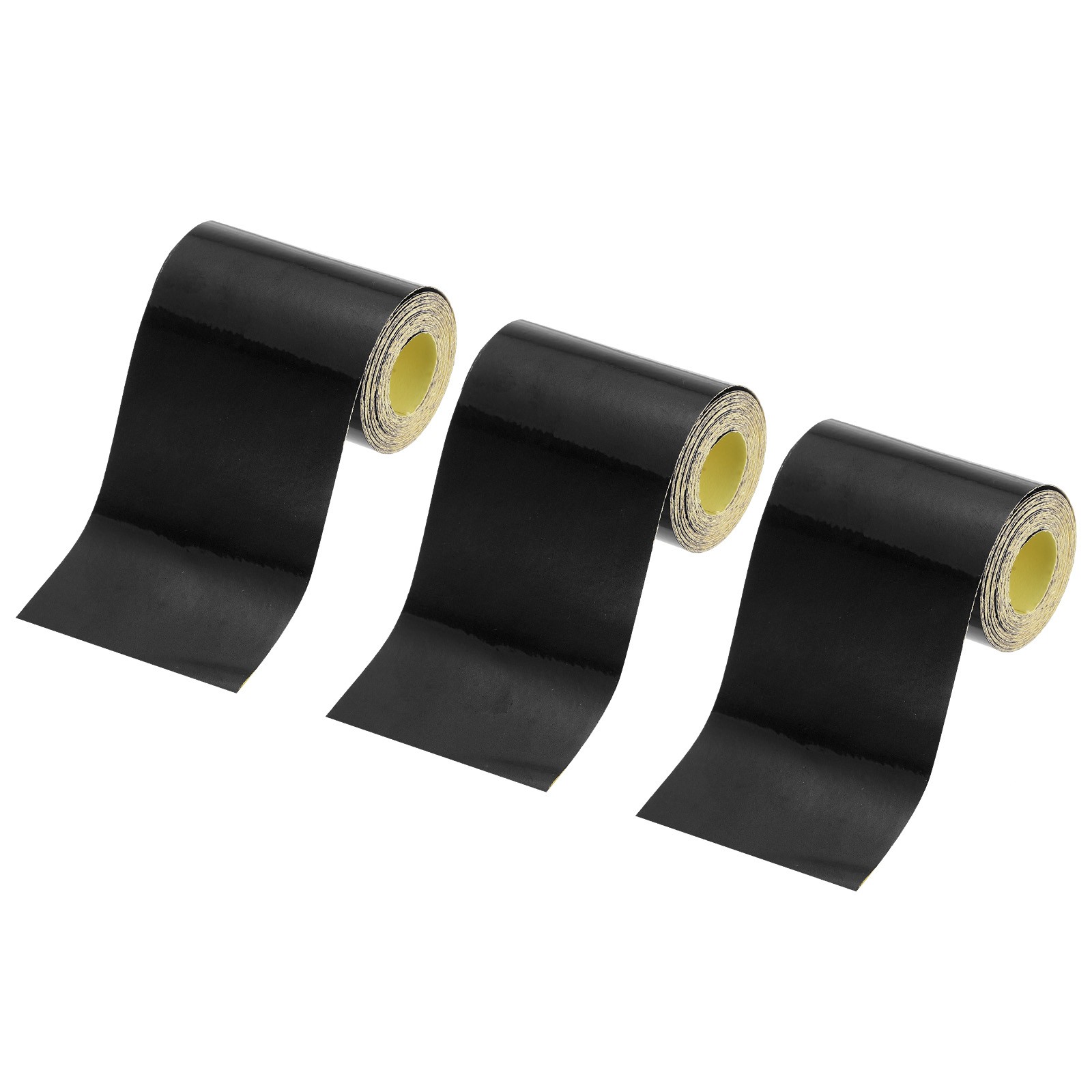 3Pcs 2" x 10 FT Reflective Tape High Visibility Waterproof Conspicuity Black