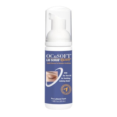 OCuSOFT Oust Demodex Foam Cleanser - Extra Strength - Foaming Cleanser for Eyeli