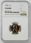 1959 Lincoln Cent High Grade! NGC Gem Proof 68 RD