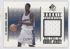 2001-02 SP Authentic Rookie Authentics 1193/1275 Kwame Brown #RA-KW m5x