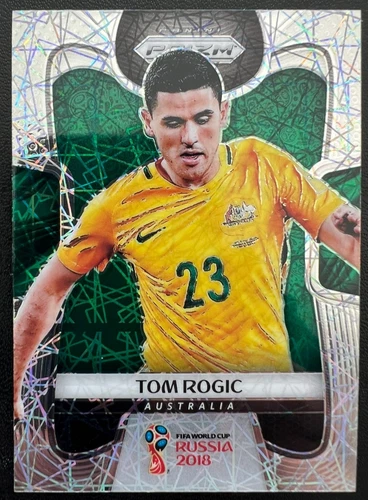 2018 Panini Prizm FIFA World Cup Soccer - Australia - Tom Rogic - lazer prizm