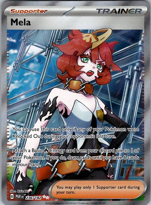 Mela - Ultra Rare SV04: Paradox Rift 236/182 NM Holo