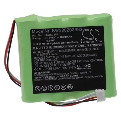 Pet Tierwaage Akku für Soehnle 7858 - 1800mAh 4,8V NiMH - Bild 1 von 2