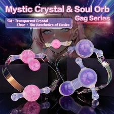 Silicone Open Mouth Gag Tongue Fix Fetish Dilator Ball Oral for Couple BDSM USA