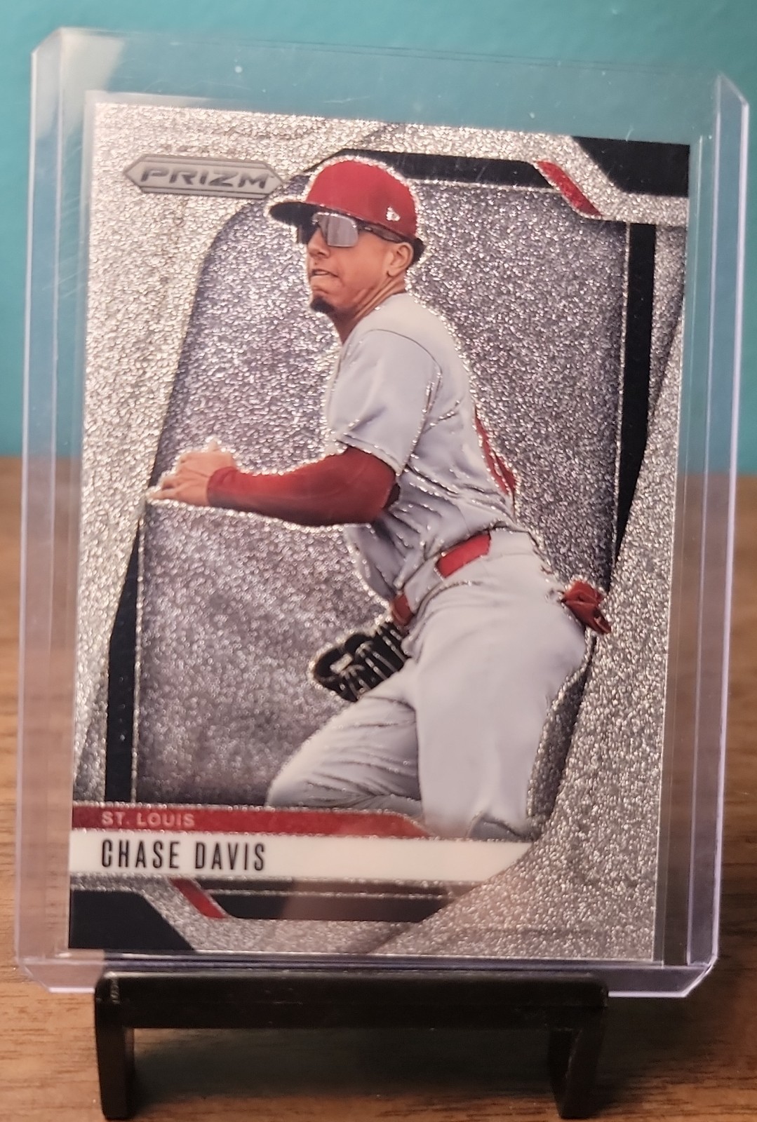 2025 Panini Prizm - Chase Davis, Chase Davis #237 White Sparkle Prizm (RC)