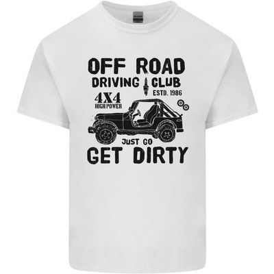 Gelände Fahren Club Get Dirty 4x4 Lustig Kinder T-shirt