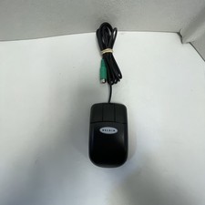 VINTAGE BELKIN F8E201 Ball MOUSE 3-BUTTON PS/2 MOUSE - Tested - Black