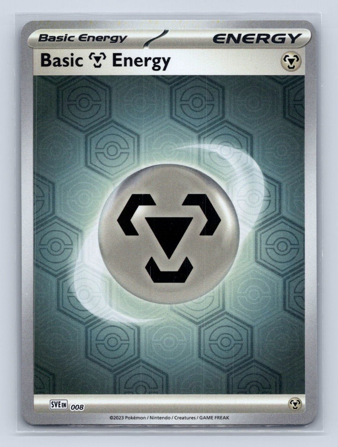 Basic Metal Energy (Reverse Holofoil) 8 SV: Shrouded Fable NM Pokemon TCG