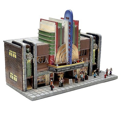 O Scale Metropolis Theater Lighted Building O Gauge Train Layout City Cinema