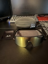 Oakley Men s Wrap Shield Sunglasses Black Pla...