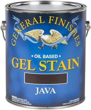 General Finishes Oil Base Gel Stain, 1 Gallon, Java