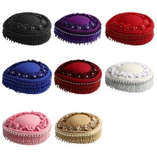 1Pc Women Beret Rhinestones Church Wearing Elegant Wedding Party Headdress