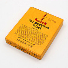 Kodak Dry Mounting Tissue 144 Sheets 4X5 Open Box - 401